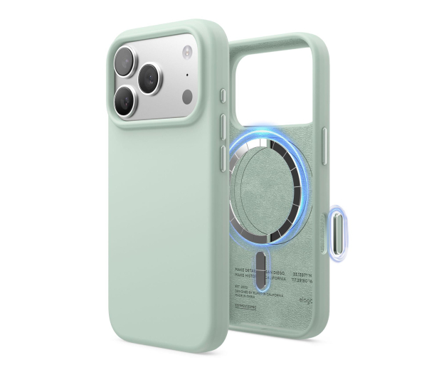 Elago Magsafe Silicon Case do iPhone 17 PRO Mint - 1360450 - zdjęcie